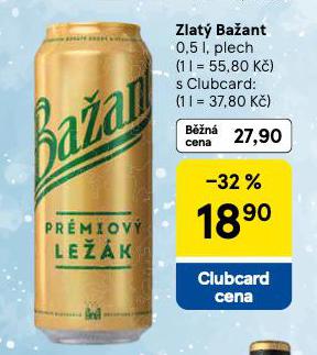 PIVO ZLAT� BA�ANT