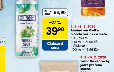 AMUNDSEN VODKA & SODA BEZINKA A M�TA