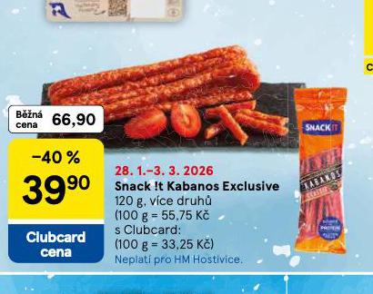 SNACK IT! KABANOS EXCLUSIVE