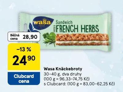 WASA KN�CKEBROTY