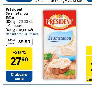 PR�SIDENT SE SMETANOU