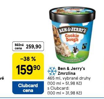 BEN & JERRY�S ZMRZLINA