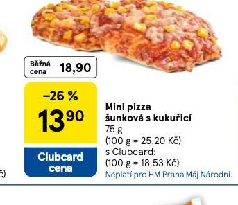MINI PIZZA �UNKOV� S KUKU�IC�
