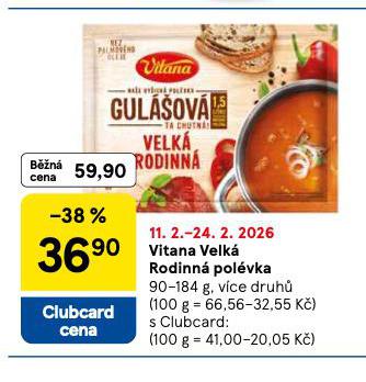 VITANA VELK� RODINN� POL�VKA