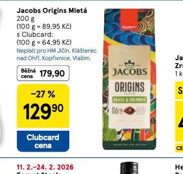 JACOBS ORIGINS MLET� K�VA
