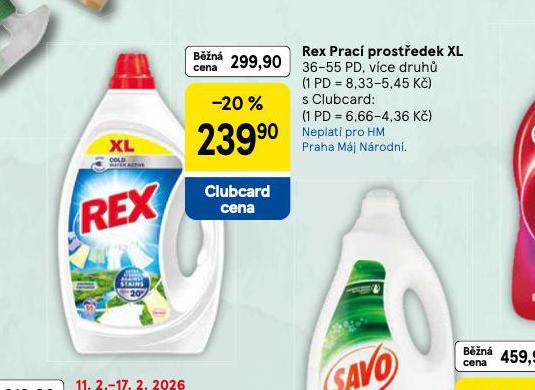 REX PRAC� PROST�EDEK XL