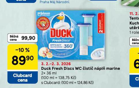 DUCK FRESH DISCS WC �ISTI� N�PL� MARINE