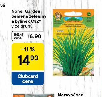 BOHEL GARDEN SEMENA ZELENINY A BYLINEK CS2