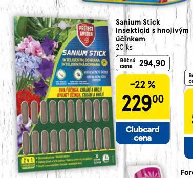 SANIUM STICK INSEKTICID S HNOJIV�M ��INKEM