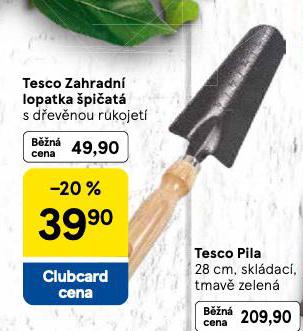 ZAHRADN� LOPATKA �PI�AT�