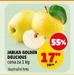 JABLKA GOLDEN DELICIOUS