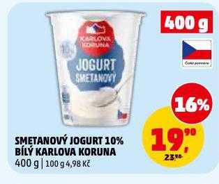 SMETANOV� JOGURT