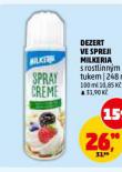 DEZERT VE SPREJI MILKERIA