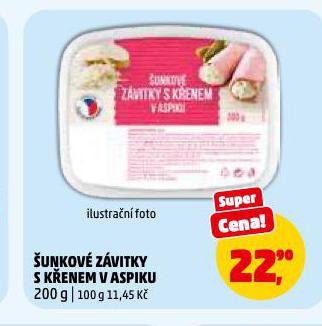 �UNKOV� Z�VITKY S K�ENEM V ASPIKU