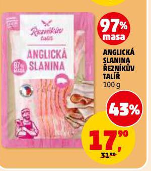 ANGLICK� SLANINA