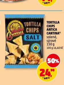 TORTILLA CHIPS ANTICA CANTINA