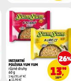 YUM YUM INSTANTN� POL�VKA