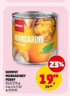 KOMPOT MANDARINKY