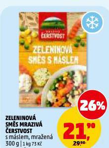 ZELENINOV� SM�S MRAZIV� �ERSTVOST