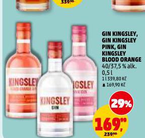 GIN KINGSLEY BLOOD ORANGE