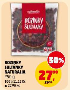 ROZINKY SULT�NKY NATURALIA