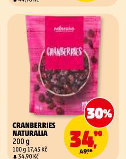 CRANBERRIES NATURALIA