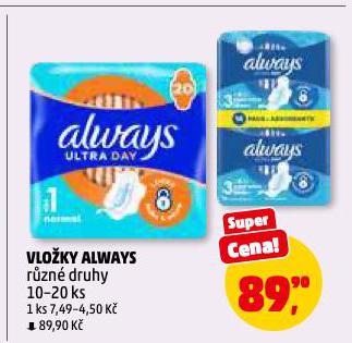 ALWAYS D�MSK� VLO�KY