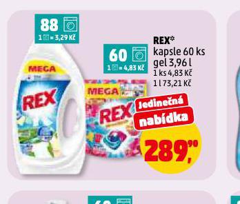 REX PRAC� KAPSLE