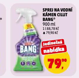 SPREJ NA VODN� K�MEN CILLIT BANG