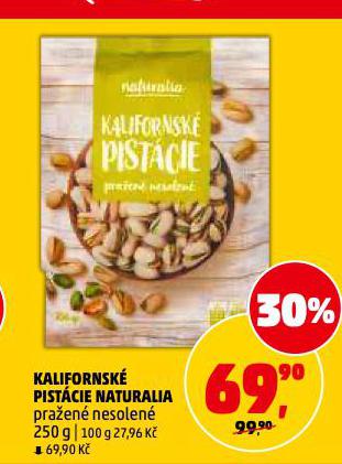 KALIFORNSK� PIST�CIE NATURALIA