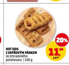 HOT DOG S VEP�OV�M P�RKEM