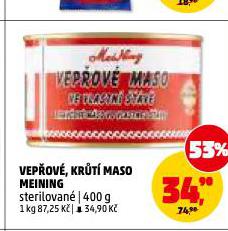 VEP�OV� MASO MEINING