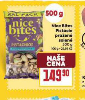 NICE BITES PIST�CIE PRA�EN� SOLEN�