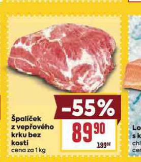 �PAL��EK Z VEP�OV�HO KRKU BEZ KOSTI