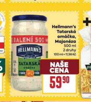 HELLMANN�S TATARSK� OM��KA, MAJON�ZA