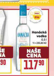 HAN�CK� VODKA