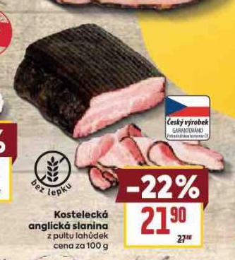 KOSTELECK� ANGLICK� SLANINA
