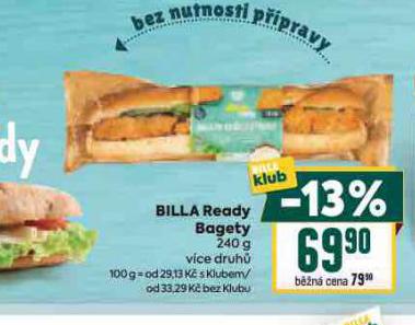 BILLA READY BAGETY
