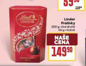 LINDOR PRALINKY