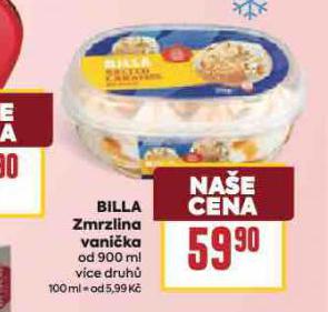 BILLA ZMRZLINA VANI�KA