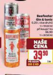 BEEFEATER GIN & TONIC