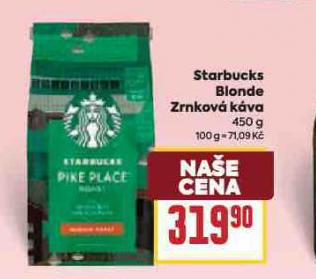 STARBUCKS BIONDE ZRNKOV� K�VA