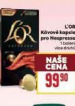 L�OR K�VOV� KAPSLE PRO NESPRESSO