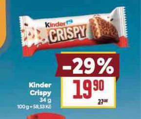 KINDER CRISPY