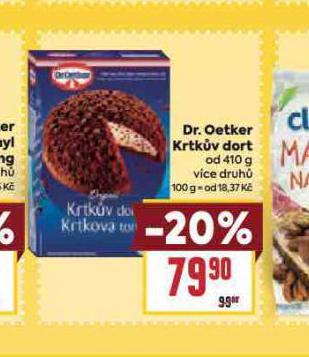 DR. OETKER KRTK�V DORT
