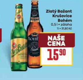 PIVO KRU�OVICE BOH�M