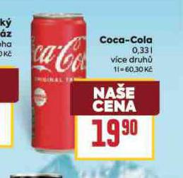 COCA COLA 0,33L