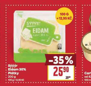 EIDAM 30% PL�TKY