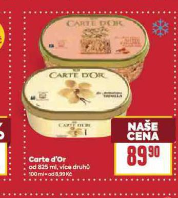 ZMRZLINA CARTE D�OR