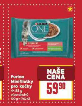 PURINA MINIFILETKY PRO KO�KY